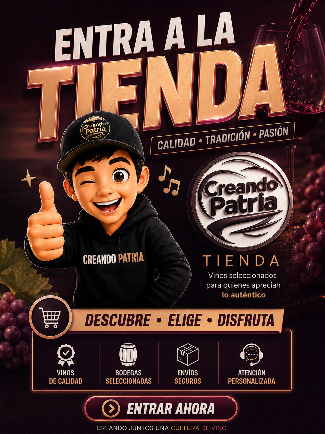 Entra a la tienda Creando Patria